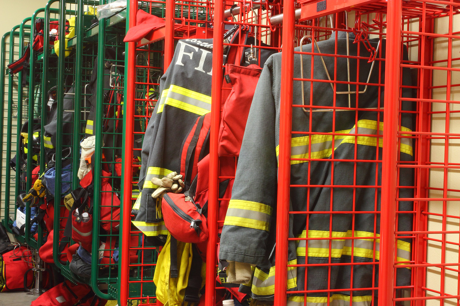Northern Lakes Fire Station Lockers
