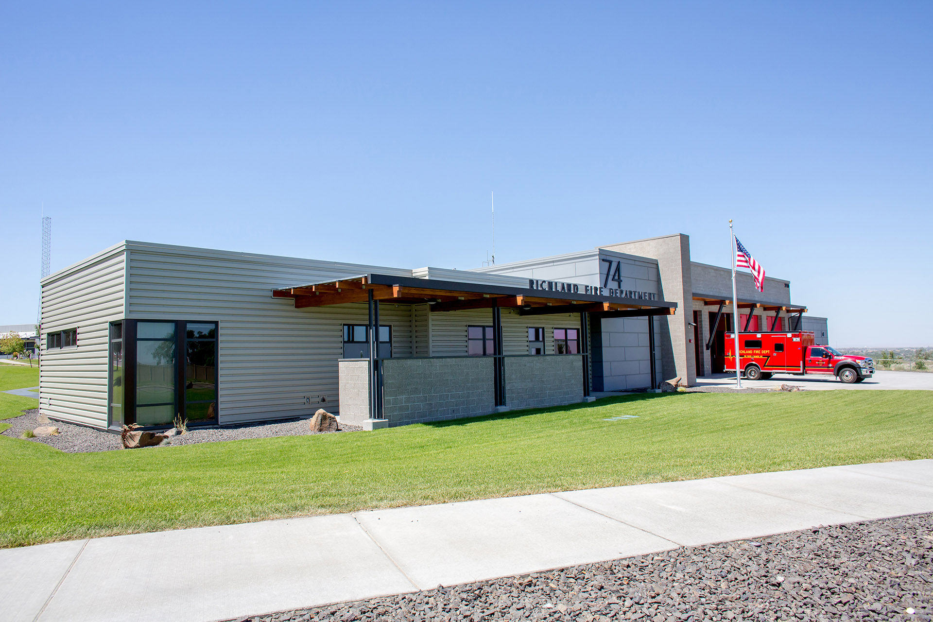 Richland Fire Department No 74 Exterior