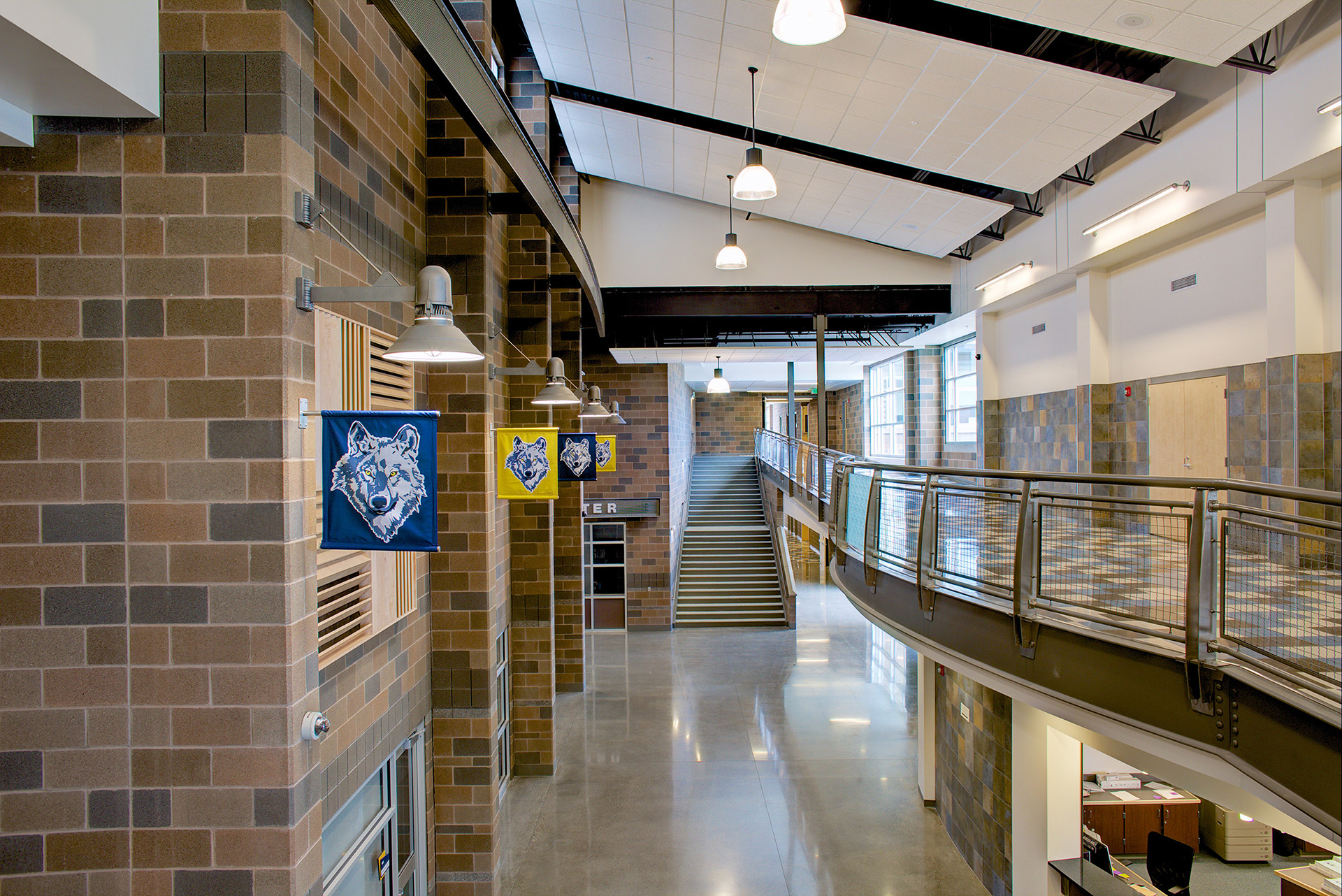Wapato High School Hallway