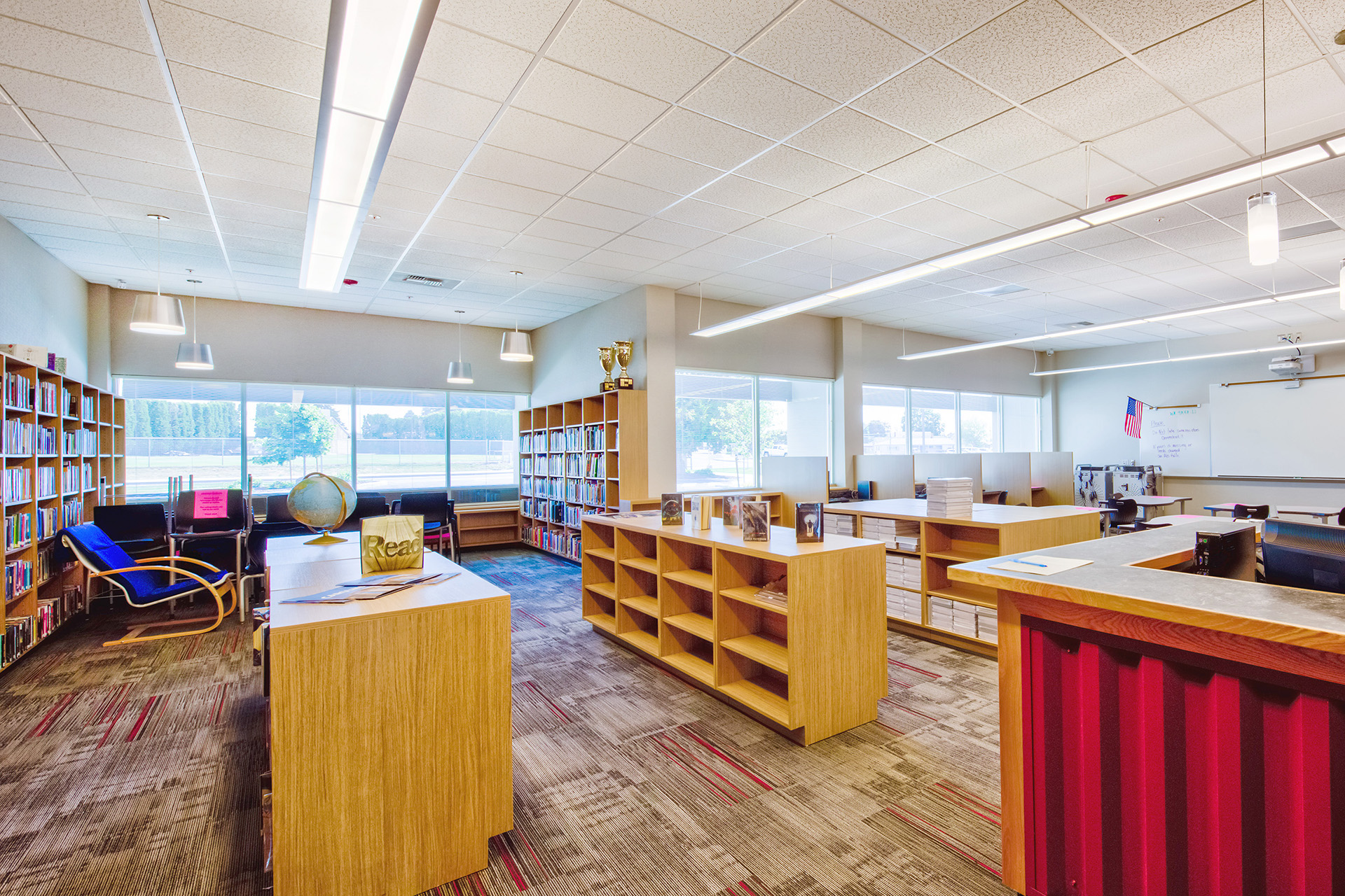 Lind-Ritzville High School Library