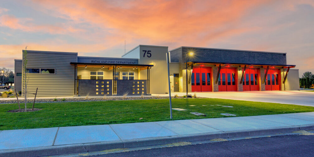 Richland Fire Station 75 Exterior