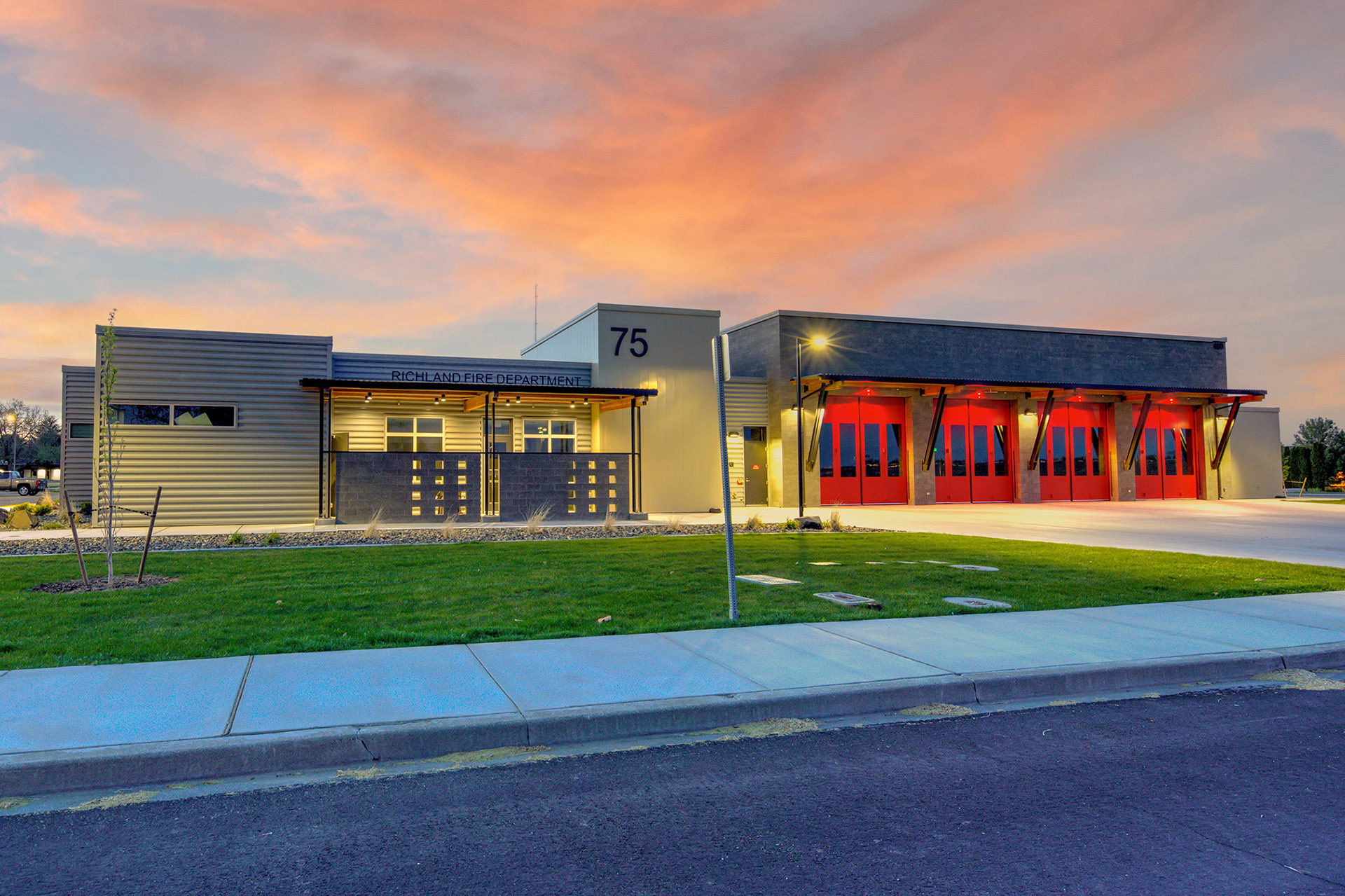 Richland Fire Station 75 Exterior